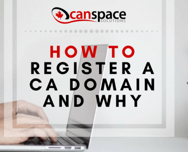 how to register a .ca domain