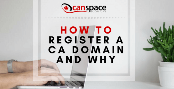 how to register a .ca domain