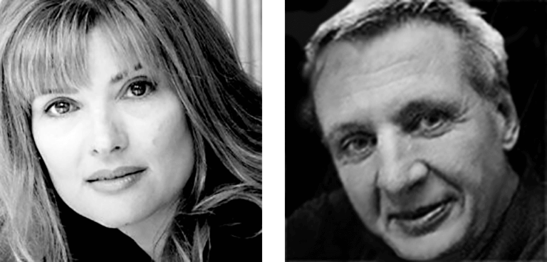 Andrew Burlone and Patricia Dumais