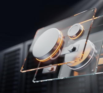 Abstract hosting control panel dashboard representing cPanel v134