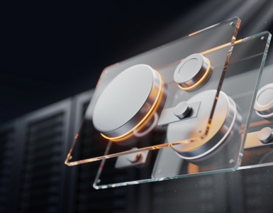 Abstract hosting control panel dashboard representing cPanel v134